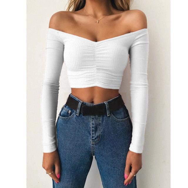 Essential Halter Crop Top