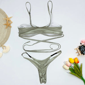 String Bandage Bikini Set