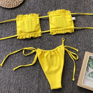 Two Piece Push-up Bathing Suit