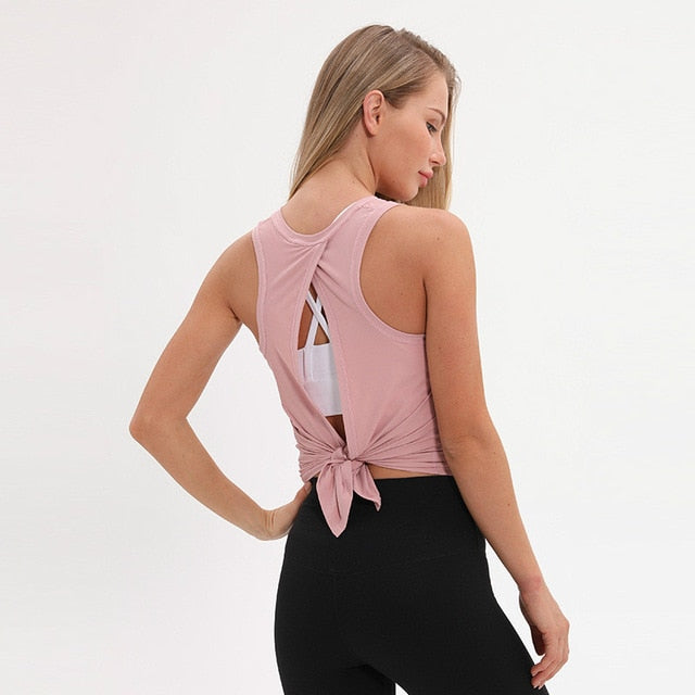 NAKED Cut Out Yoga Vest