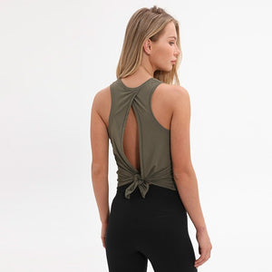 NAKED Cut Out Yoga Vest