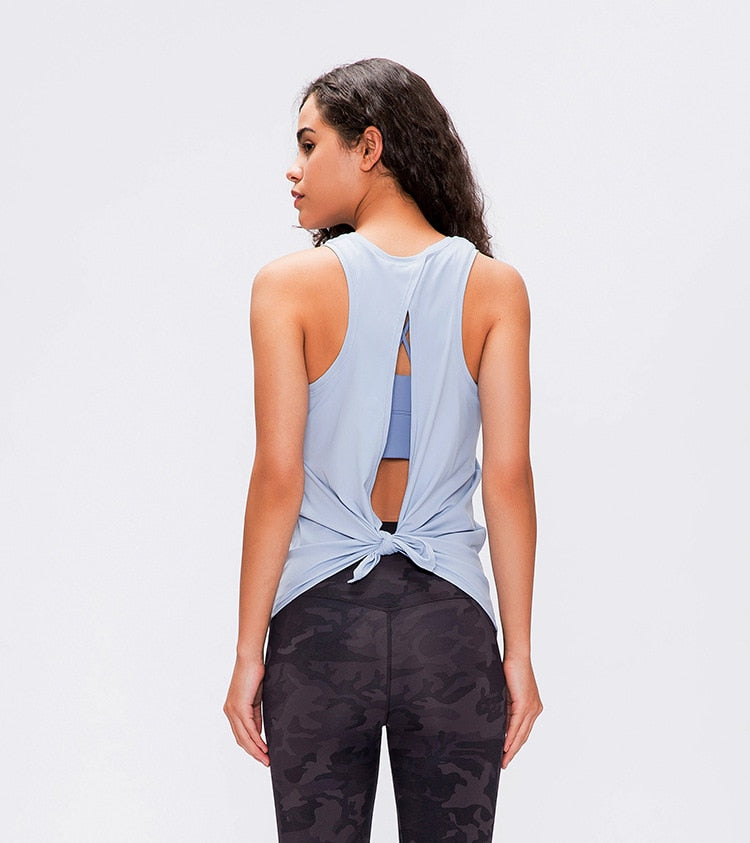 NAKED Cut Out Yoga Vest