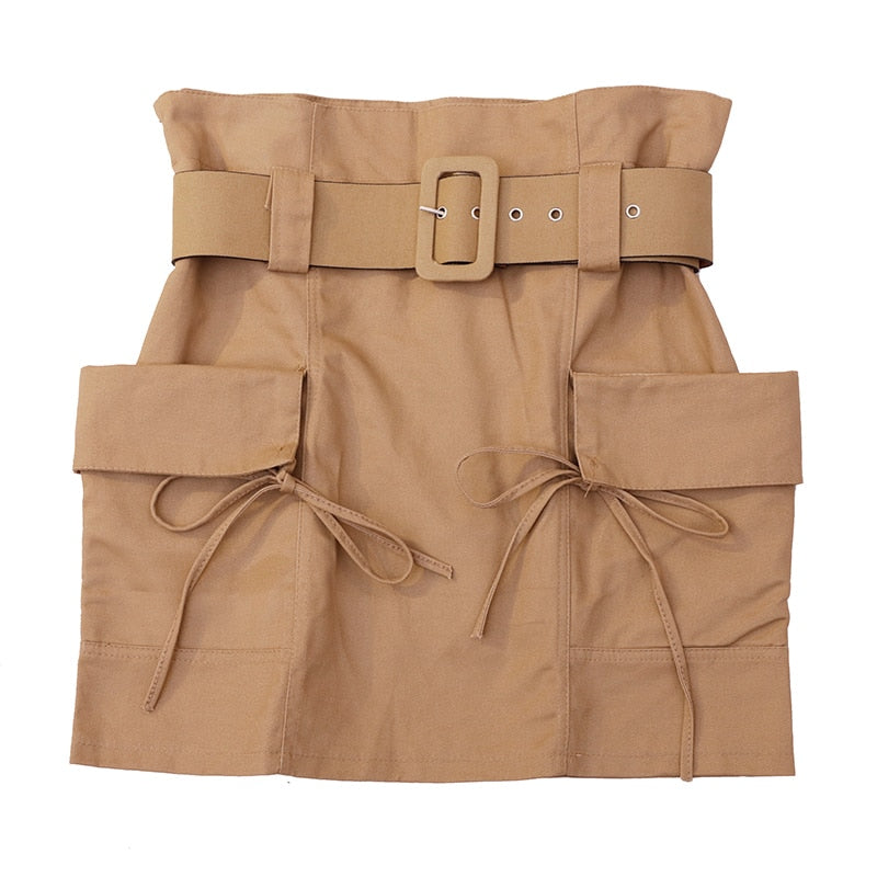 Safari Babe Cargo Skirt