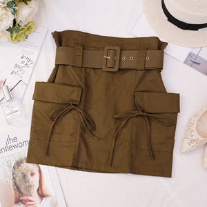 Safari Babe Cargo Skirt