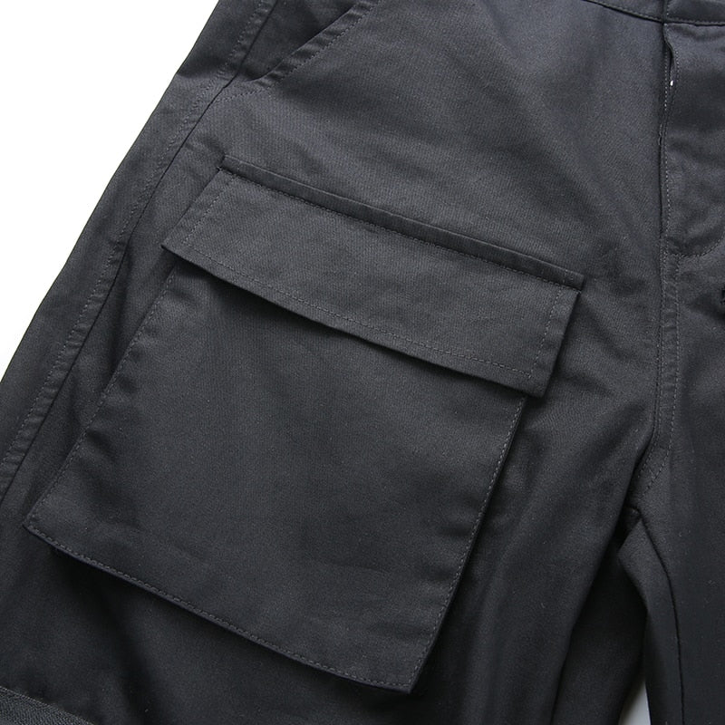 High Waist Patchwork Hippie Cargo Pant's