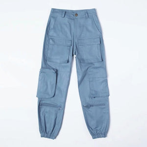 High Waist Patchwork Hippie Cargo Pant's