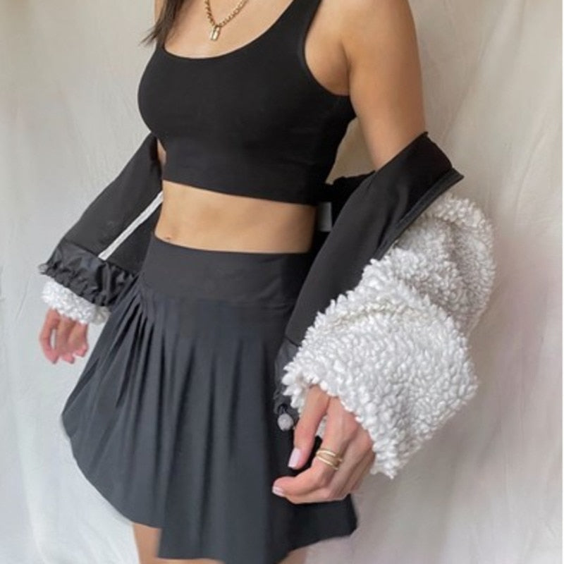 Ruffle Tennis Mini Skort