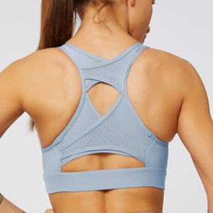 Racerback Push Up Sports Bra