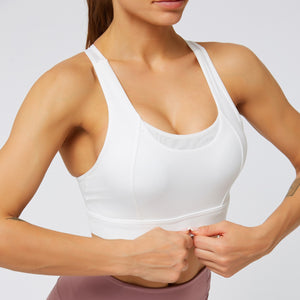 Racerback Push Up Sports Bra