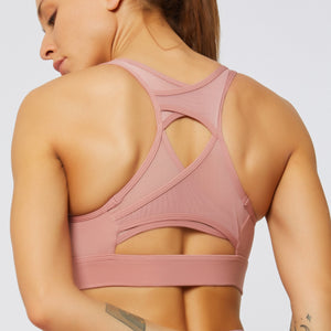 Racerback Push Up Sports Bra