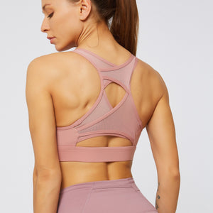 Racerback Push Up Sports Bra