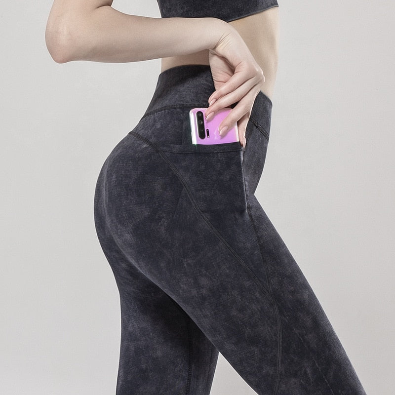 High Waist Seamless Yoga Tights