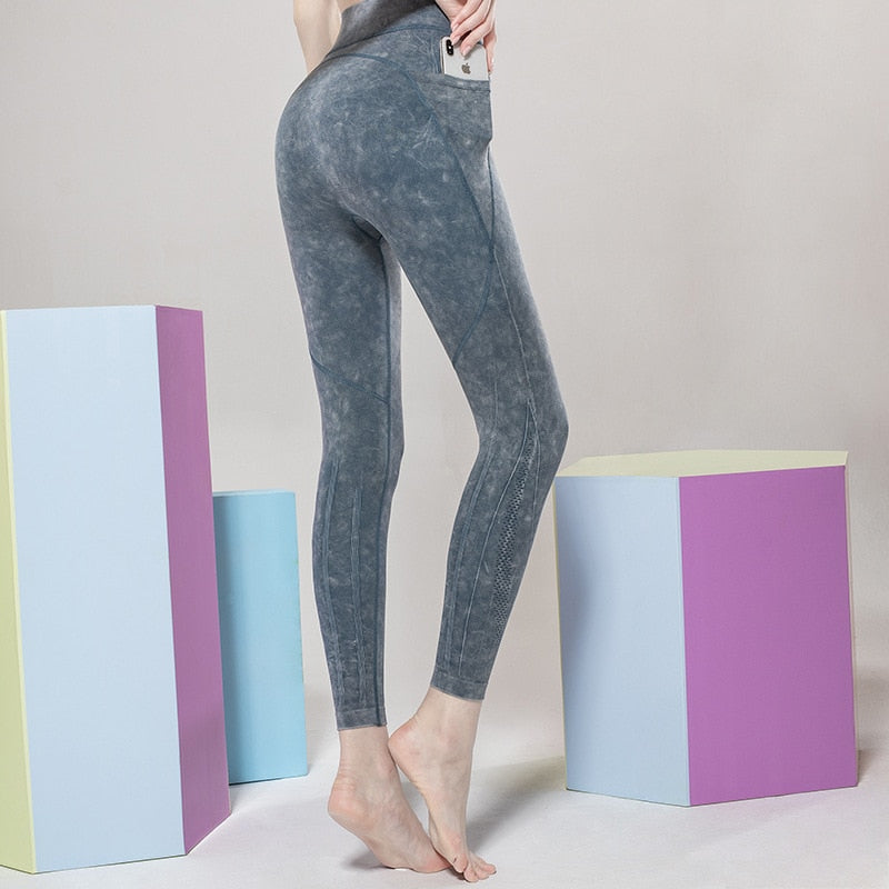 High Waist Seamless Yoga Tights