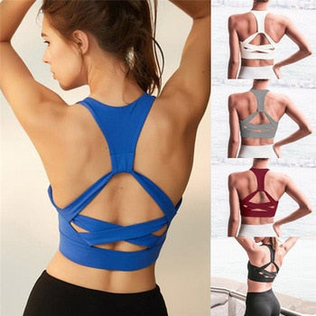 Racerback Running Sports Bra