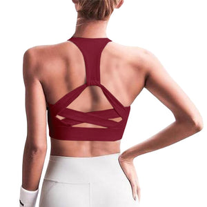 Racerback Running Sports Bra