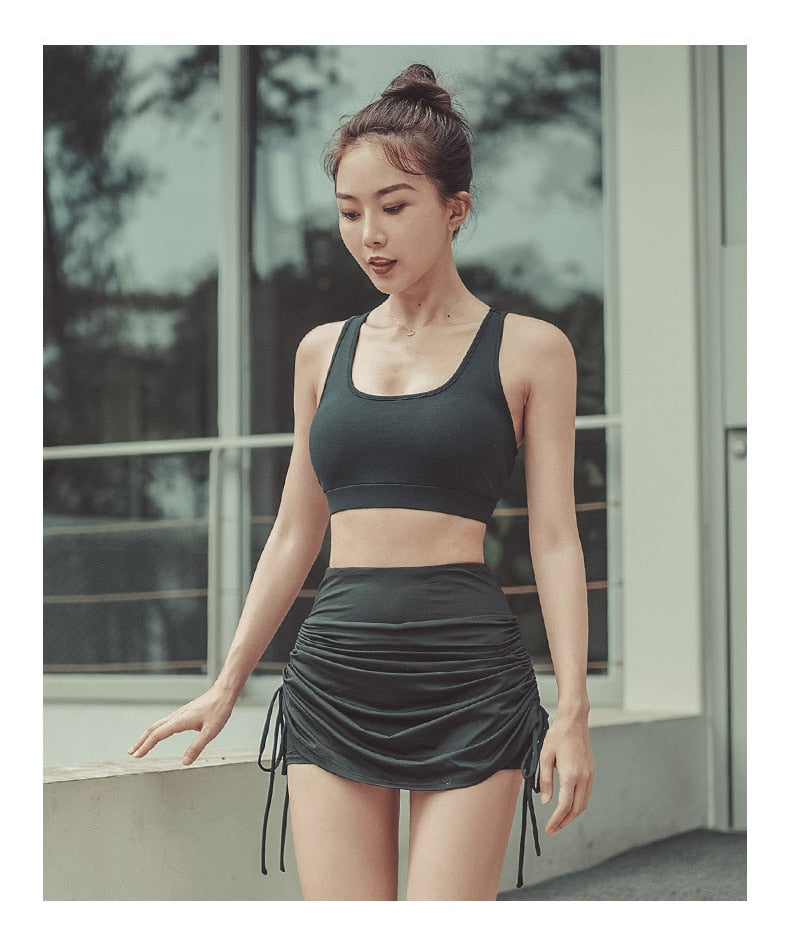 Runched Yoga Skort