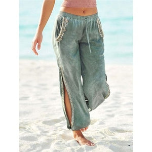 Boho Loose Wide Leg Pants