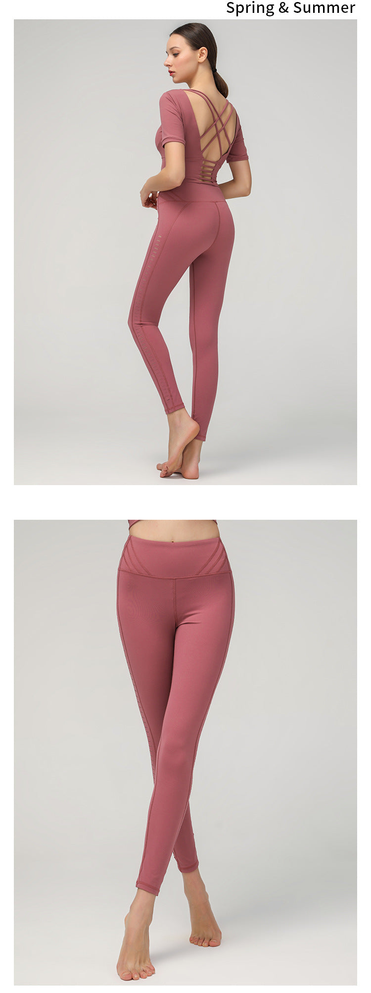 Hollow Out High Waist Yoga Pants