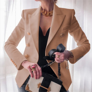 Double Breasted Blazer Coat