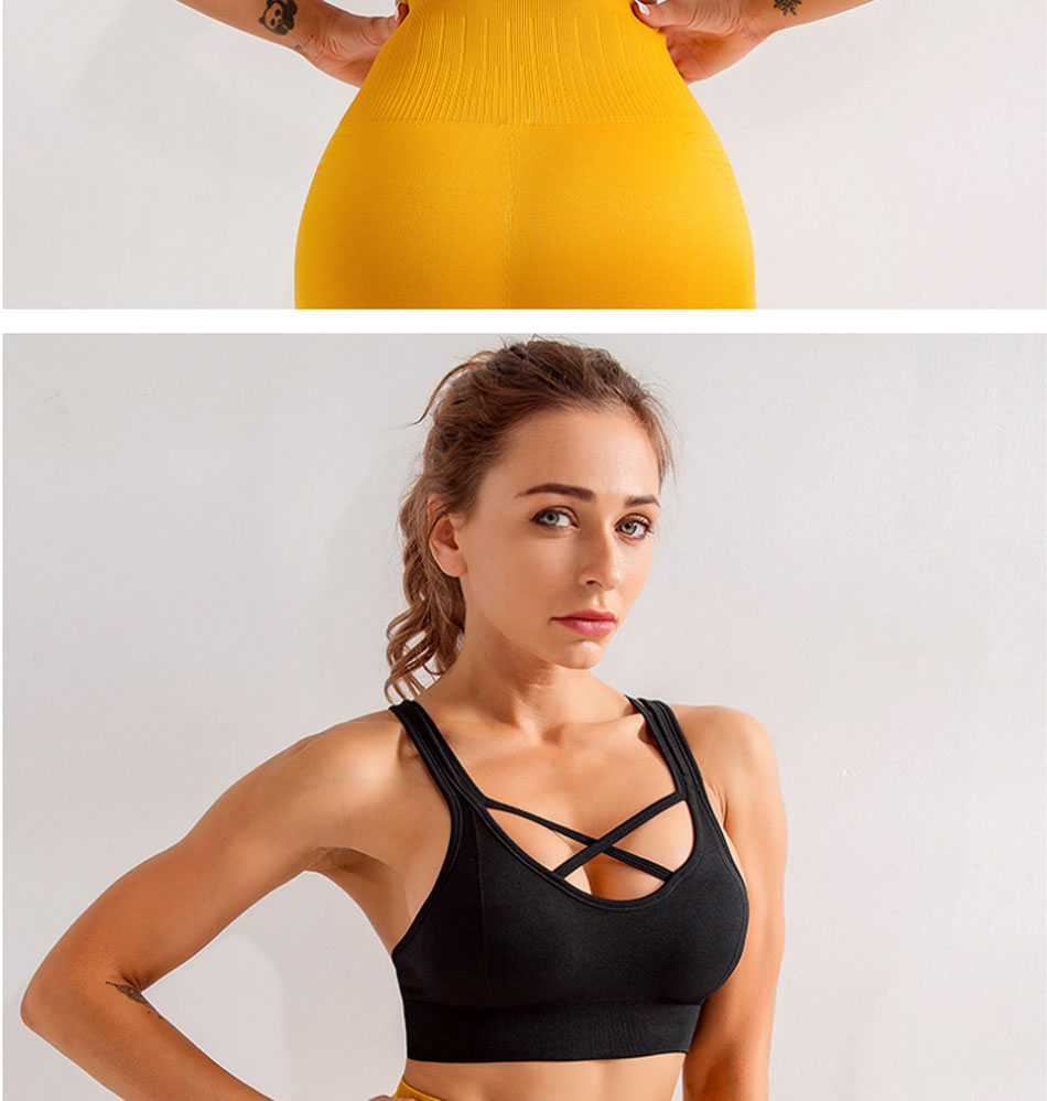 High Impact Seamless Racerback Sports Bra