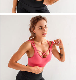 High Impact Seamless Racerback Sports Bra