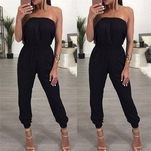 Madison Ave Off The Shoulder Jumpsuit