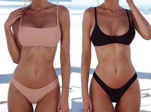 Basic two piece bathing suit