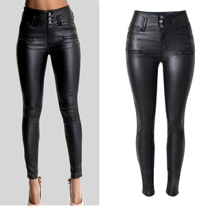 Women's Stretch leather pants